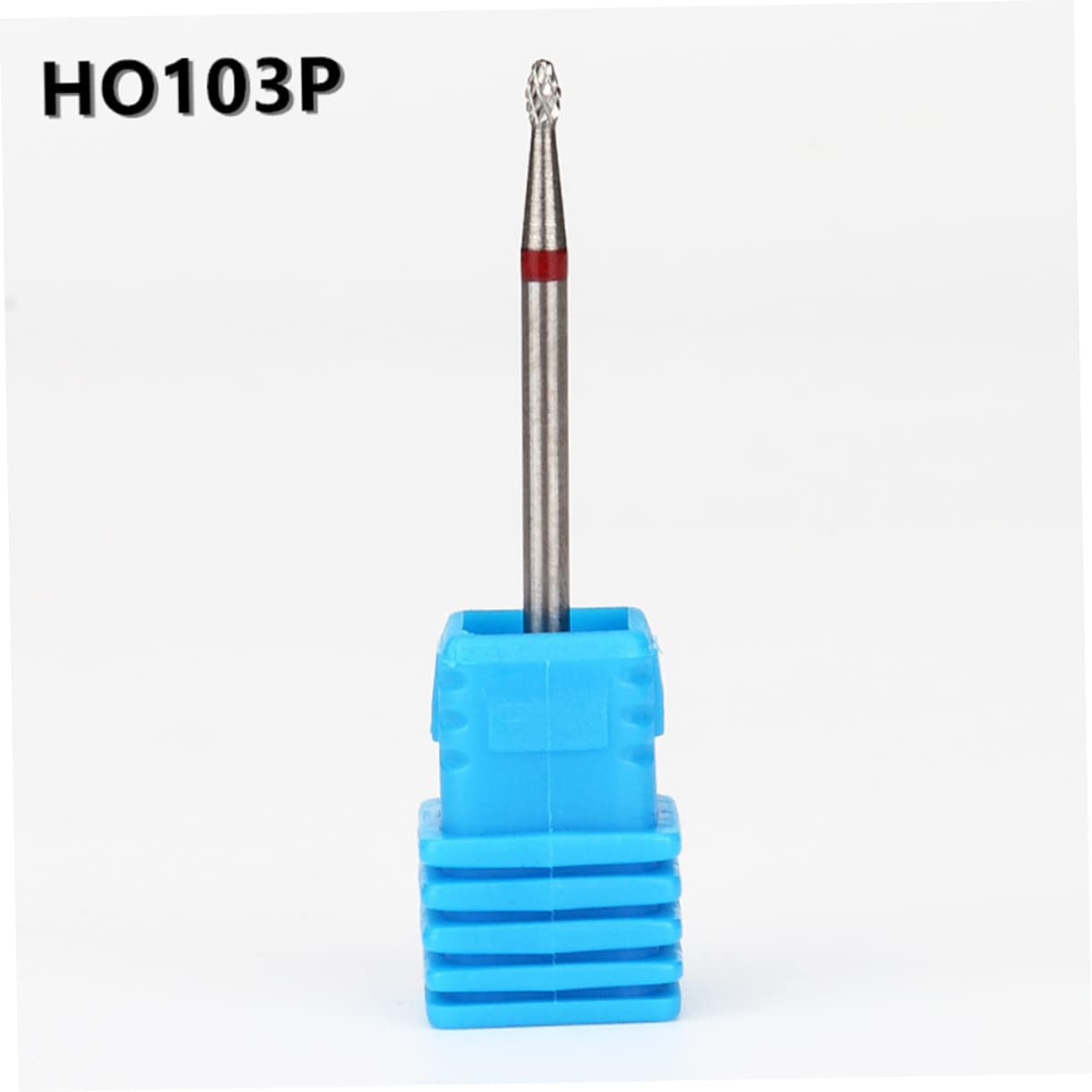 LALAFINA 2-Piece Tungsten Steel Nail Drill Bits Set - Electric Nail File Bits for Professional Manicure & Pedicure, Round Head Design for Dead Skin Removal - Perfect for Nail Salons & Home Nail Care