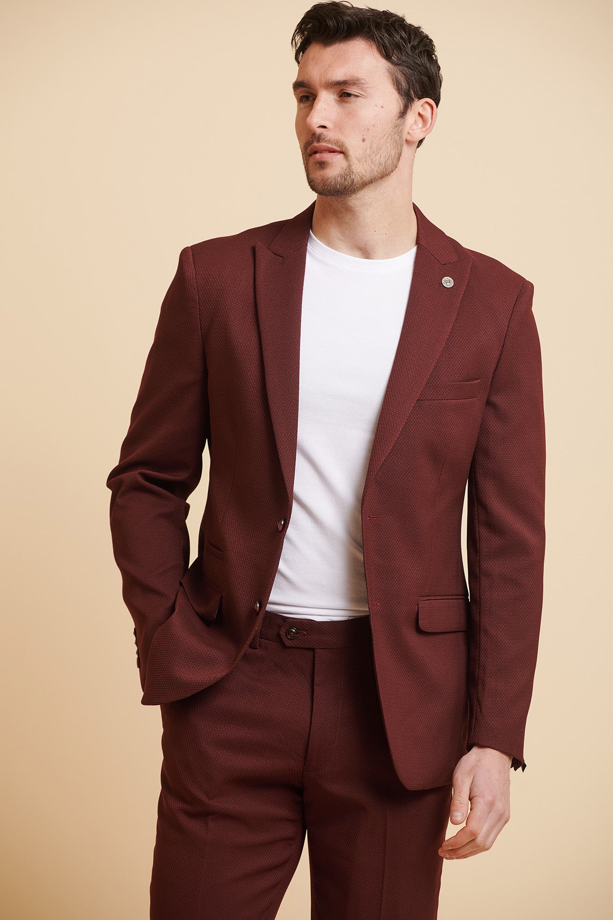 MAX Women's Tailored Blazer for Wine Tasting & Business Events - Elegant Formal Jacket for Office, Cocktail Parties & Special Occasions