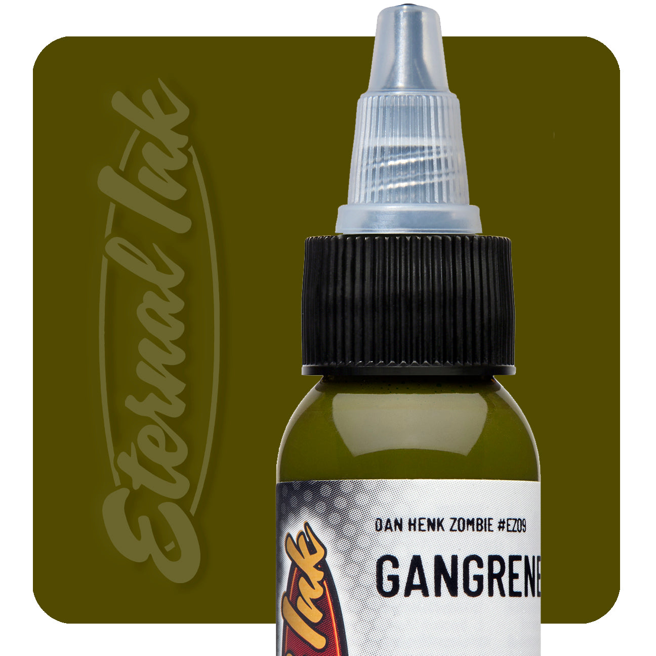 Eternal Zombie Colours Gangrene Ink 1oz - Professional Tattoo Ink for Horror & Halloween Art - Perfect for Tattoo Artists, Horror Fans & Special FX Makeup
