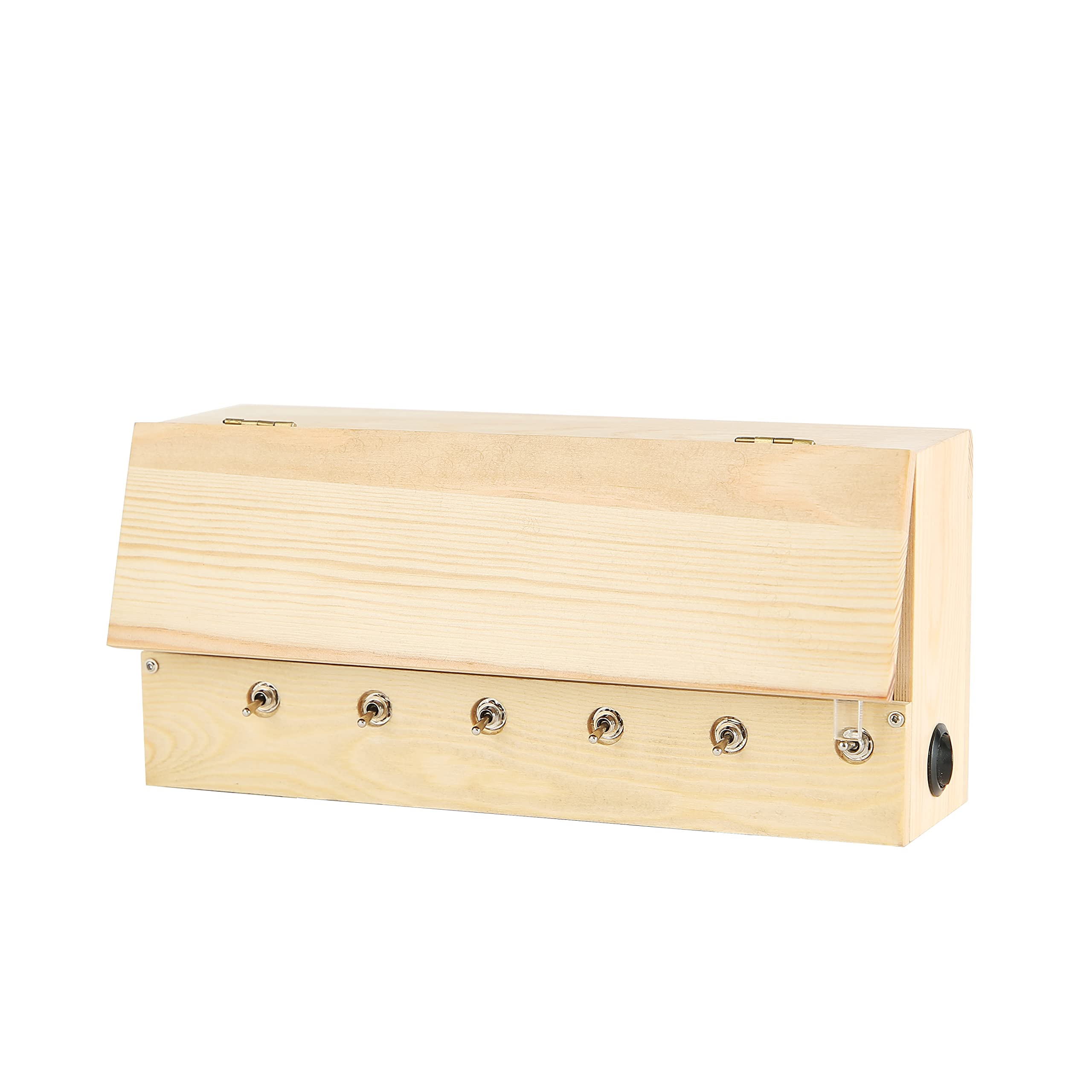 Funny Useless Box Wooden Toy - Creative Multiple Switches for Kids | Perfect Gift for Birthday, Party & Stress Relief