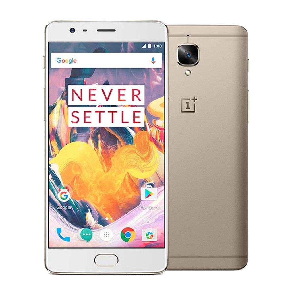 OnePlus 3T Smartphone - 6GB RAM 128GB Storage, 16MP Camera | Fast Charging, Dual SIM | Perfect for Travel, Business & Gaming