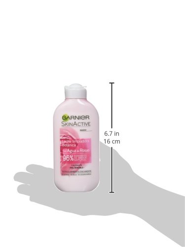 Garnier Skin Naturals Cleansing Milk for Dry & Sensitive Skin - 200ml | Gentle Face Wash with Hydrating Formula | Perfect for Daily Skincare Routine & Makeup Removal