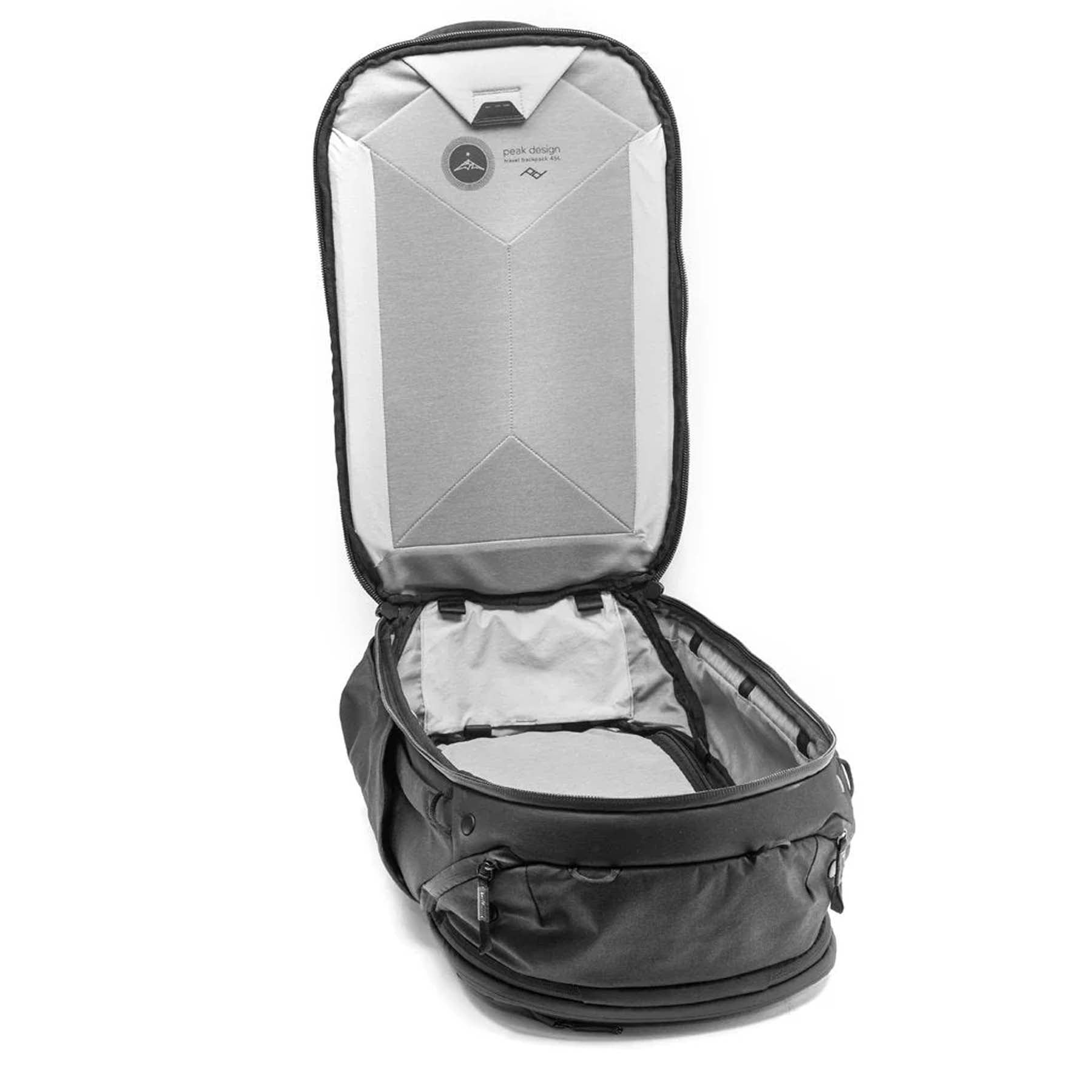 Peak Design 45L Travel Backpack - Durable Carry-On Backpack for Photography Gear & Adventure Travel | Perfect for Hiking, Camping & Airplane Carry-On Luggage