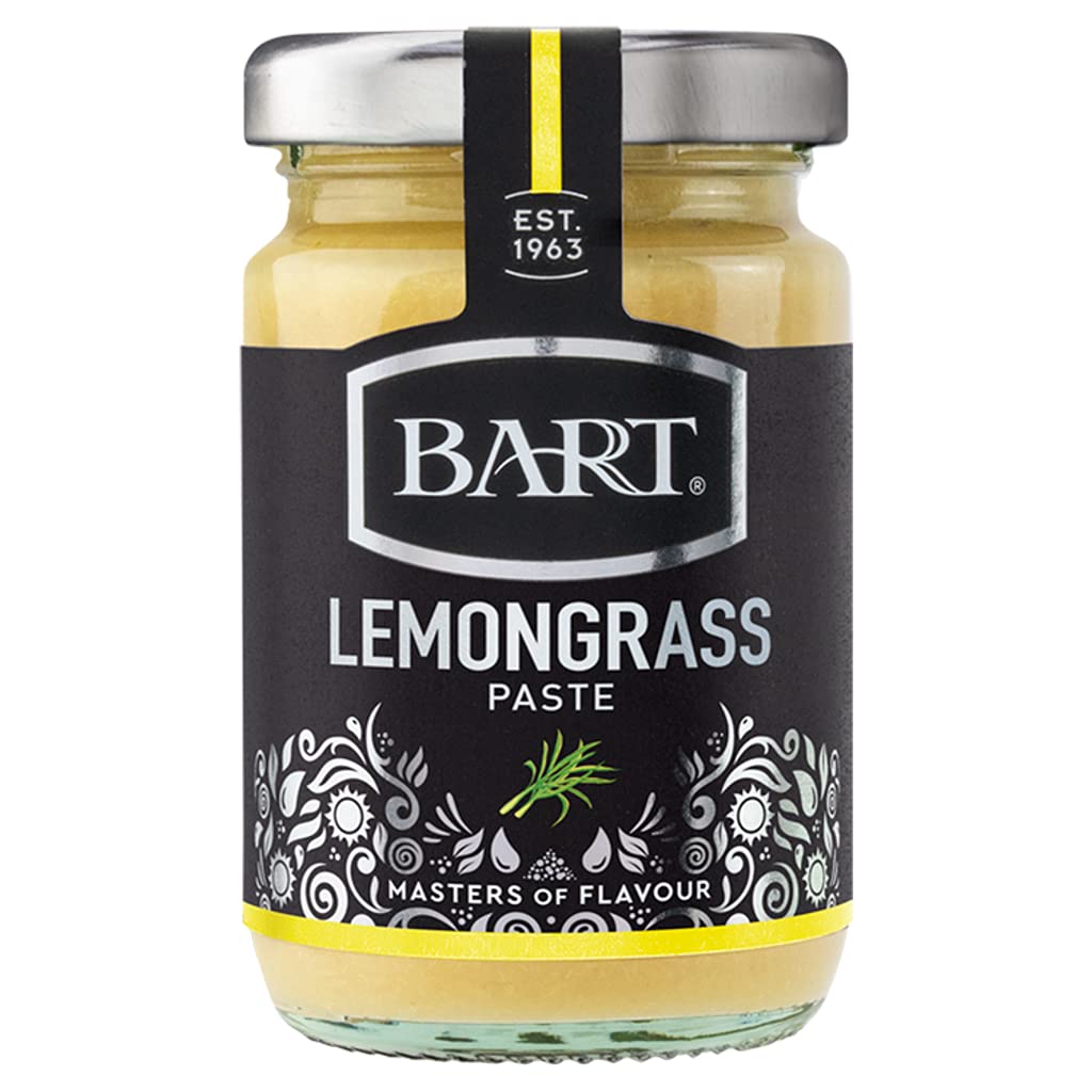 Organic Fresh Lemon Grass 90g - Premium Culinary Herb for Thai, Vietnamese & Asian Cooking - Perfect for Soups, Curries & Teas