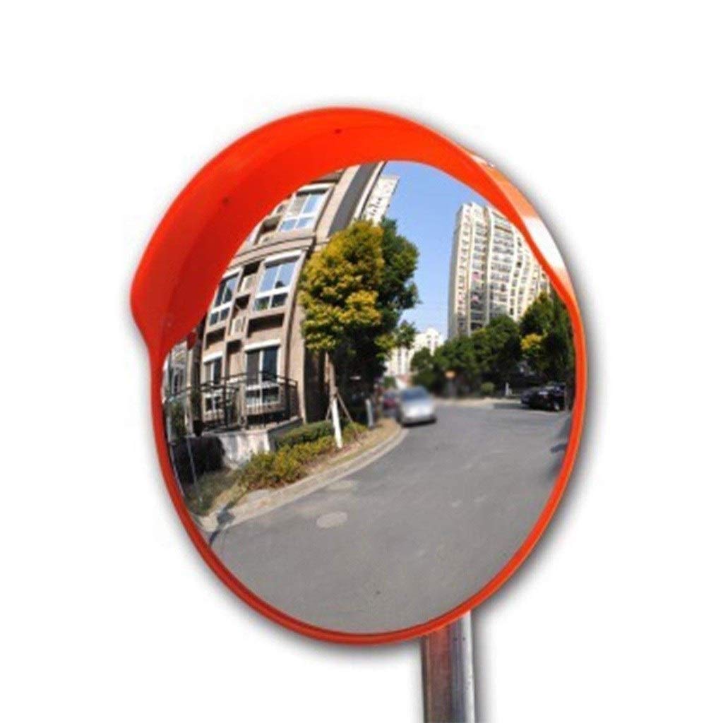 75CM Shatter-Proof Convex Safety Mirror for Traffic & Garage - Wide-Angle View, Undistorted Reflection - Perfect for Driveways, Warehouses & Parking Lots