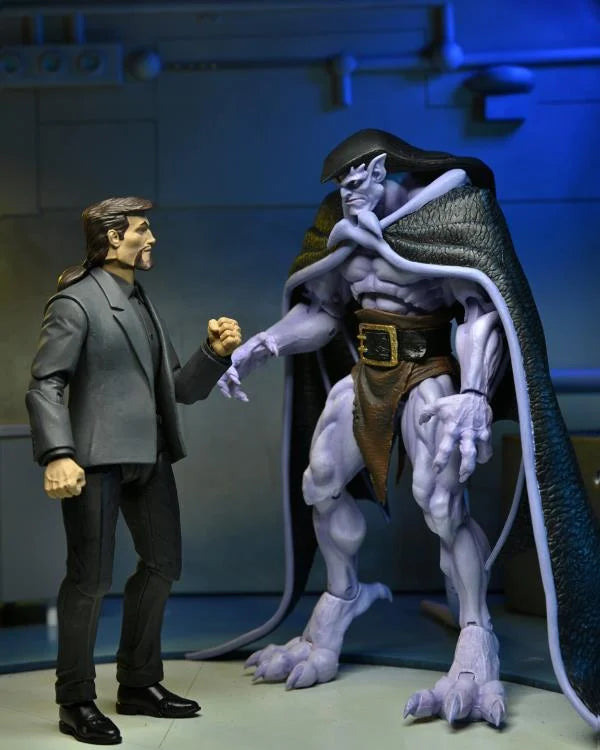 Disney's Gargoyles Ultimate David Xanatos Action Figure - Collectible Toy for Fans, Gifts for Disney Lovers - Perfect for Display, Cosplay, and Animation Enthusiasts