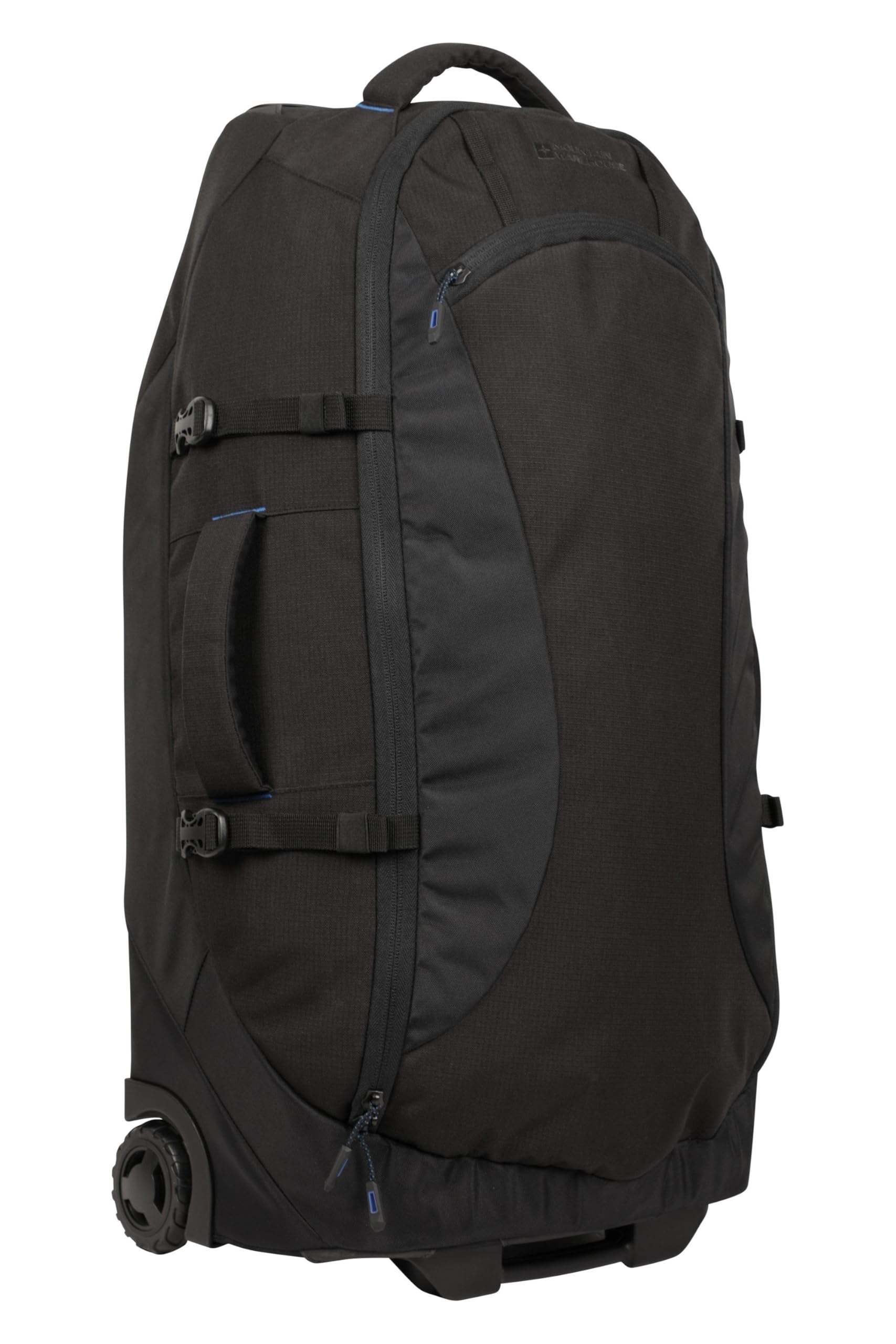 Mountain Warehouse Voyager 50L Wheeled Backpack - Durable Travel Backpack with Wheels for Hiking, Camping & Airplane Carry-On Luggage