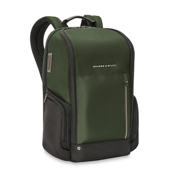 Briggs & Riley HTA Medium Widemouth Backpack - Durable Travel Backpack for Work & Commuting, Laptop Compartment, Spacious Design - Perfect for Business Trips, College & Everyday Use