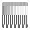 Grey Cascade Stripe