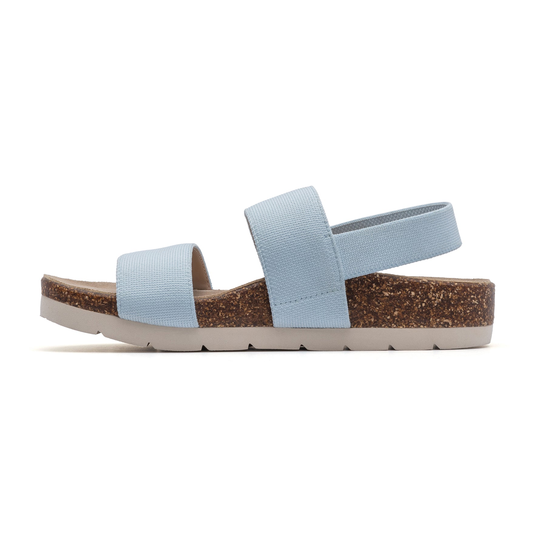 Abeo Lanai Triple Light Blue Women's Sandals - Comfortable Beach Walking Shoes for Summer Vacation & Outdoor Activities