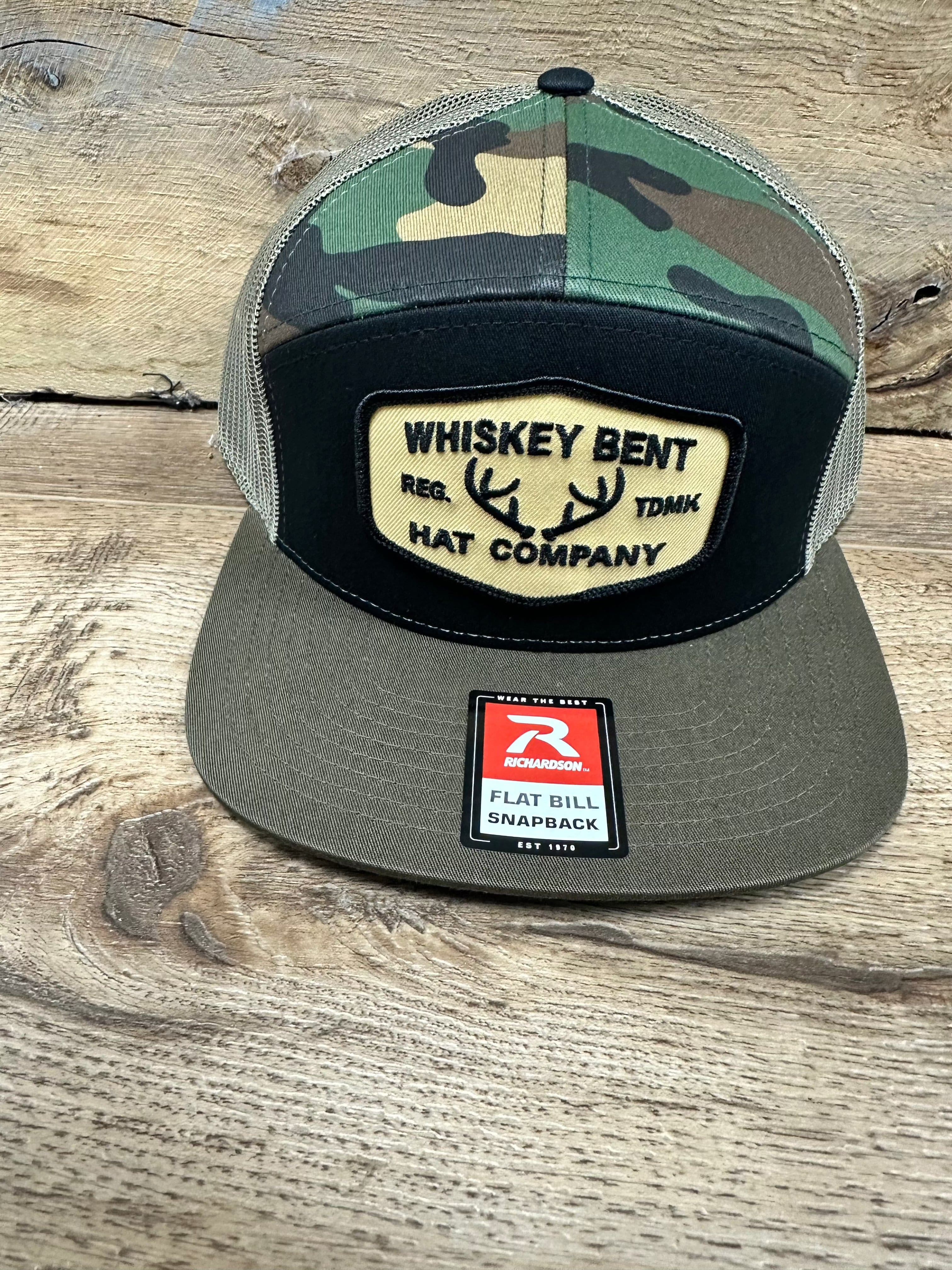 The Rut 7 Panel Baseball Cap - Adjustable Snapback Hat for Men & Women - Perfect for Outdoor Sports, Casual Wear & Sun Protection