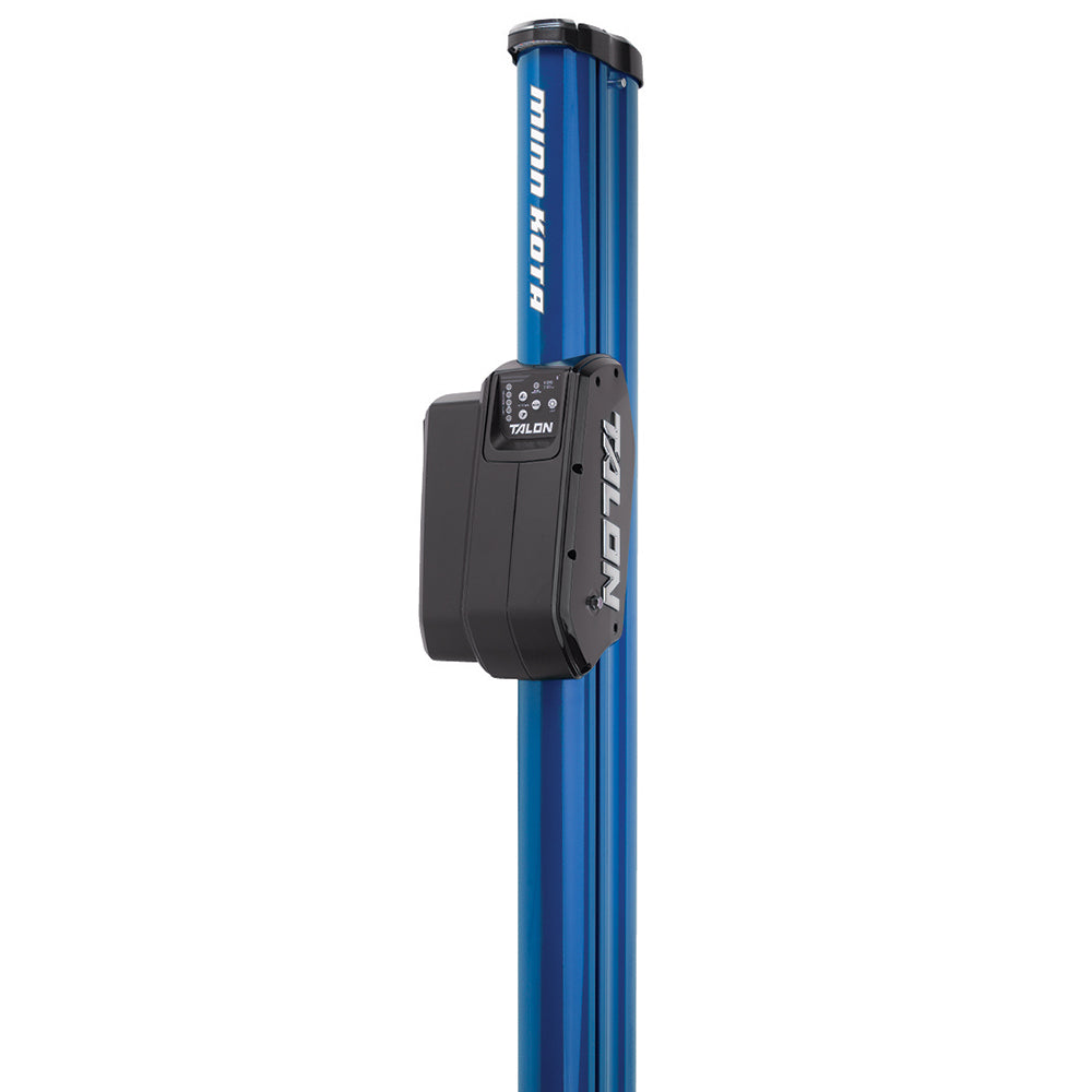 Minn Kota Talon BT 10-Foot Shallow Water Anchor with Bluetooth - Blue | Perfect for Kayak Fishing, Boat Anchoring & Shallow Water Navigation