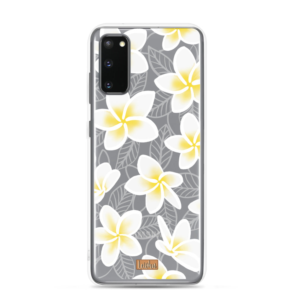 Pua Melia Clear Phone Case for Samsung Galaxy - Slim Protective Cover with Scratch Resistance | Perfect for Everyday Use, Travel & Work