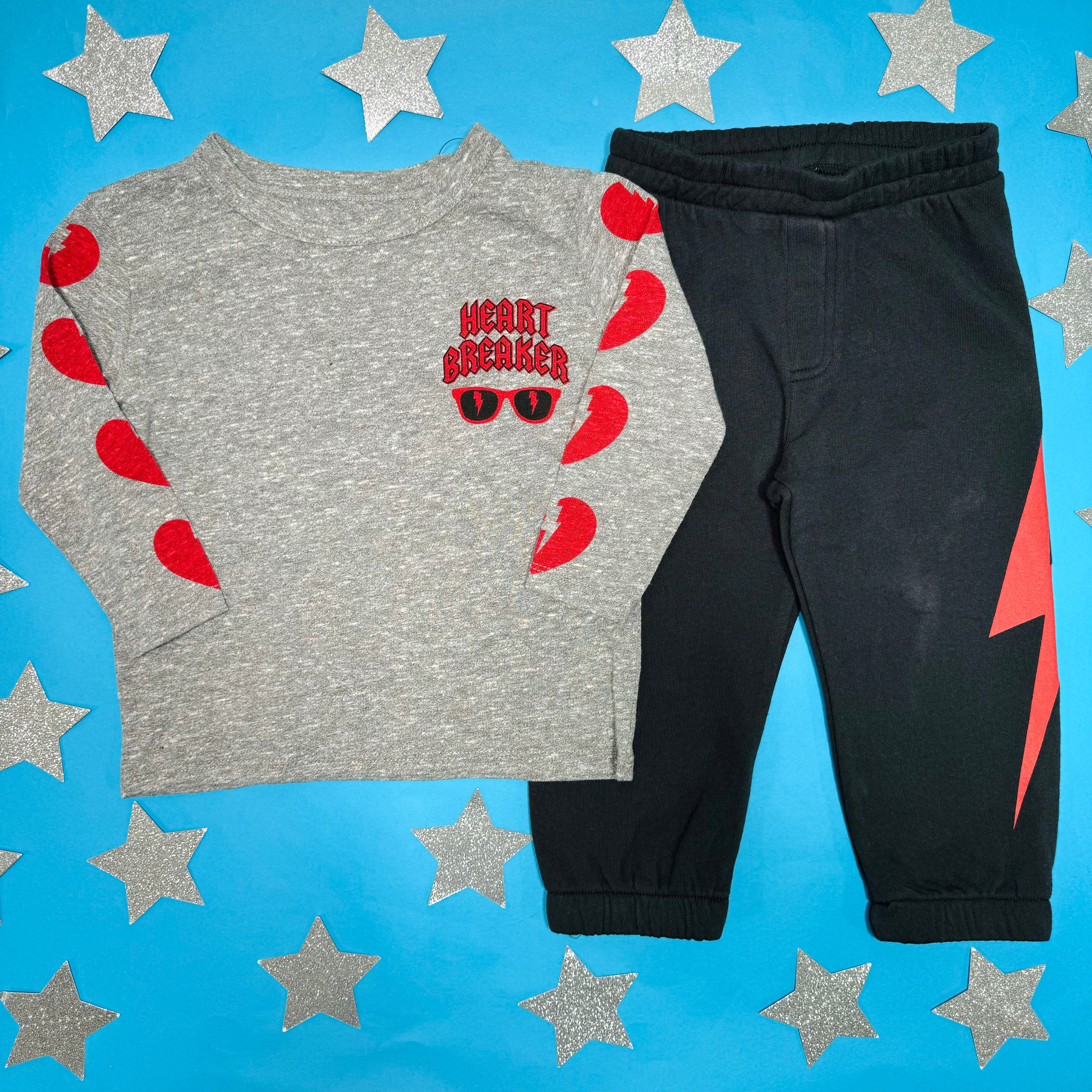 Heartbreaker Long Sleeve T-Shirt for Men - Trendy Graphic Tee for Casual Wear, Date Night & Street Style