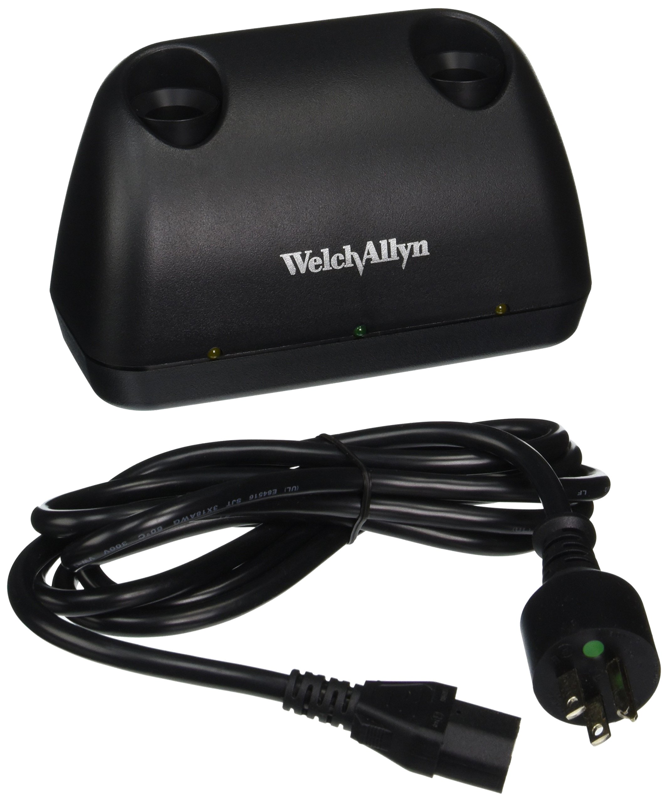 Welch Allyn 79290 Universal Desk Charger with Two Adapter Sleeves - Fast Charging for Medical Devices - Perfect for Hospitals, Clinics & Home Healthcare Use