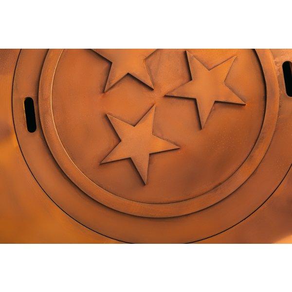 Magnum Fire Pit - Heavy Duty Steel Outdoor Fire Pit for Backyard, Patio & Camping - Perfect for Bonfires, S'mores & Outdoor Gatherings