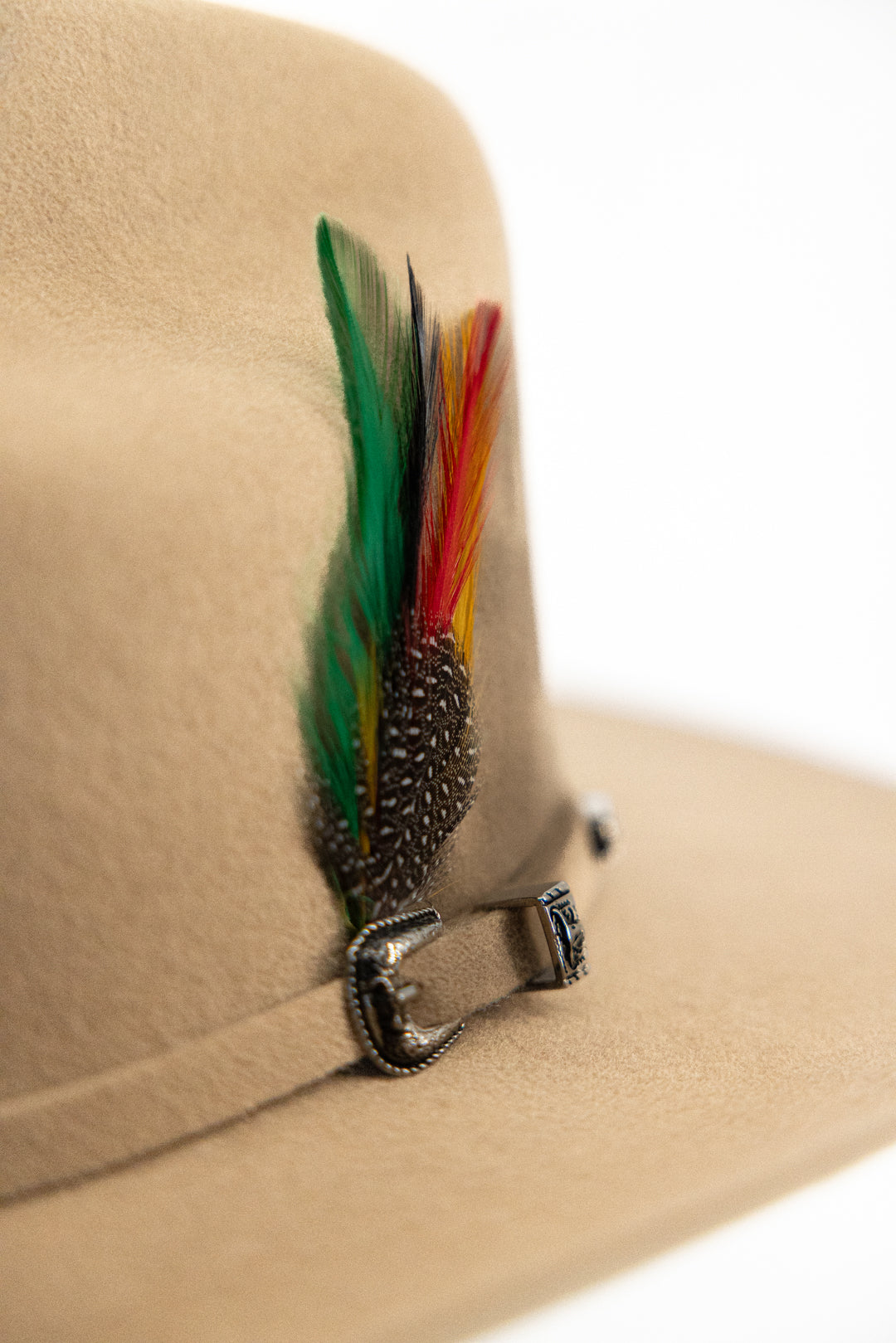 Rock'em 4X Fantasma Sinaloa Felt Cowboy Hat for Men - Western Style Rancher Hat for Country Music Festivals & Rodeo Events