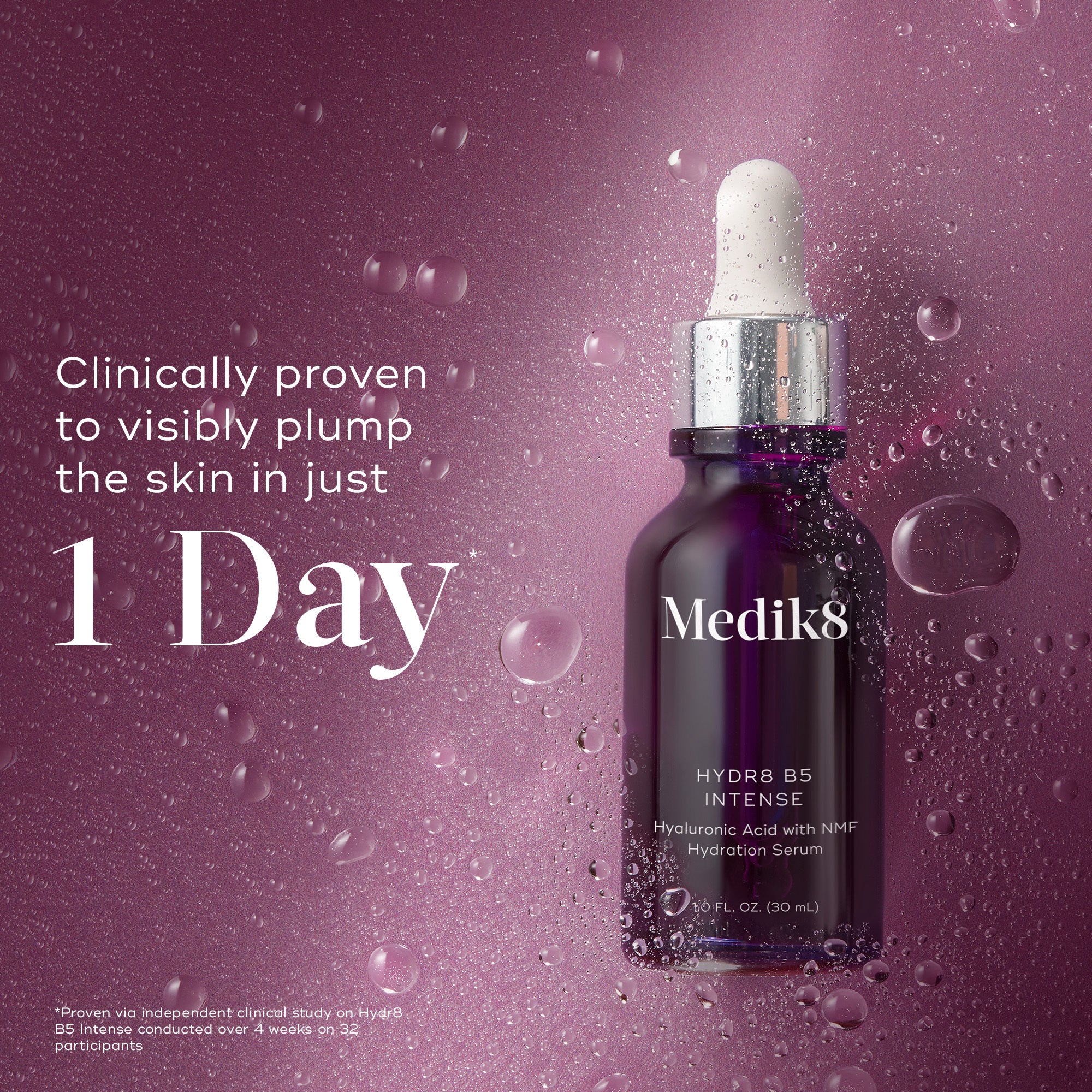 Hydr8 B5 Intense™ - Premium Hydrating Serum for Dry Skin | Vitamin B5 Skincare Treatment | Day & Night Moisturizer for Face & Body | Perfect for Winter Care & Post-Workout Hydration