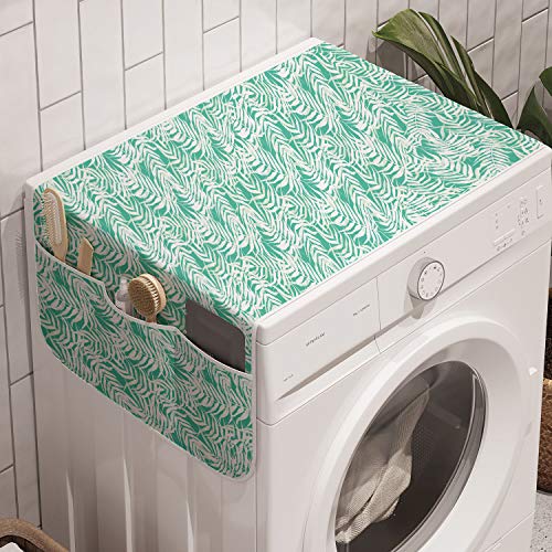 Sea Green and White