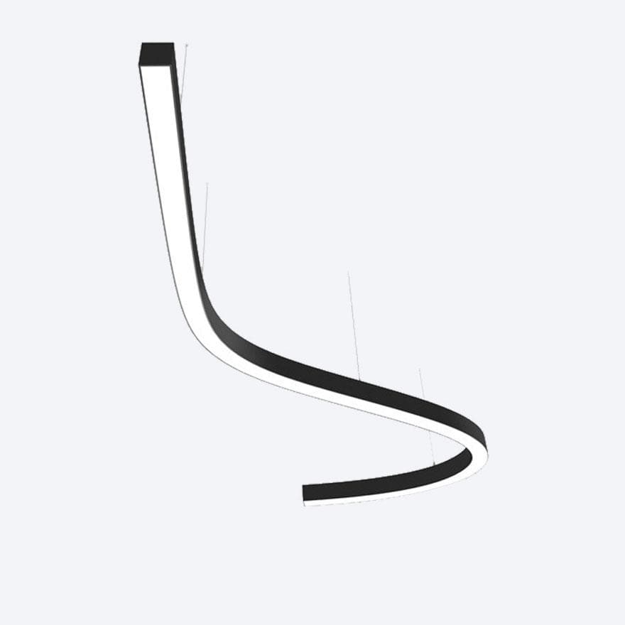 BENDA 35 LED Surface Mount or Suspended Ceiling Light - Modern Lighting for Living Room, Bedroom, Kitchen & Office