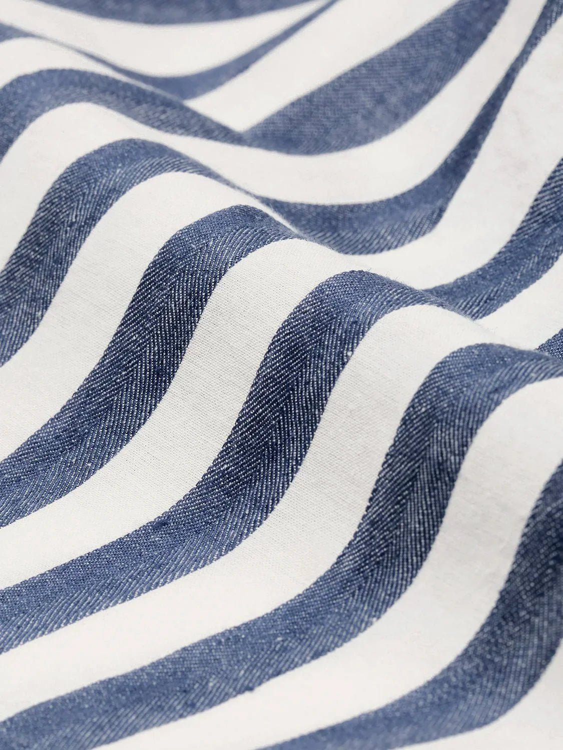 Premium Linen Shirt for Men - Maggia Navy Blue - Breathable & Comfortable Summer Casual Wear for Beach, Travel & Outdoor Activities