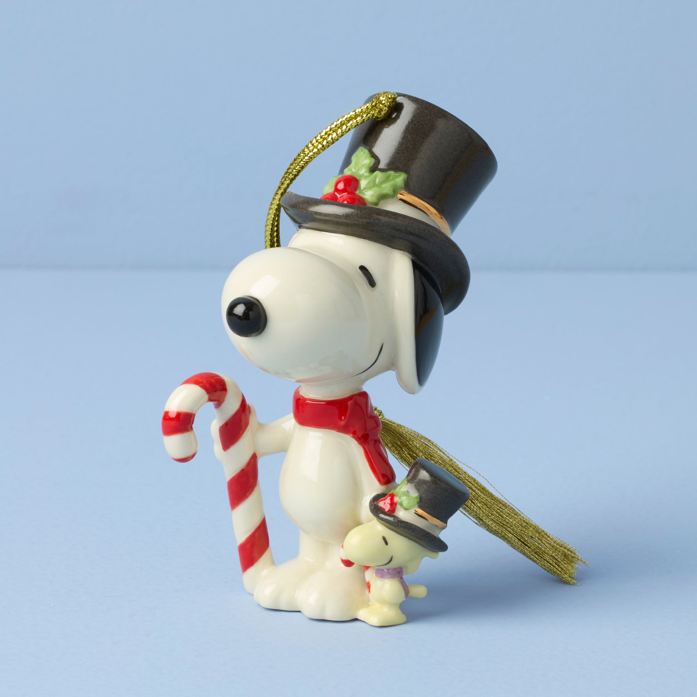 Snoopy & Woodstock Christmas Candy Ornament - Cute Holiday Decor for Tree, Gift, and Party Decoration