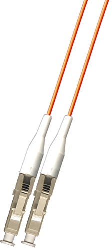 RiteAV Direct Burial Outdoor LC-LC 2-Strand Multimode Fiber Optic Cable (50/125) 50M - High-Speed Data Transmission for Underground & Outdoor Network Installations