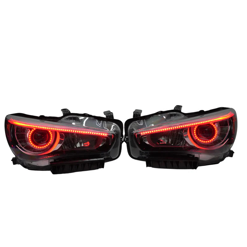 Infiniti Q50 Multicolor LED Headlights (2014-2024) - Upgrade Your Car's Style & Visibility for Night Driving