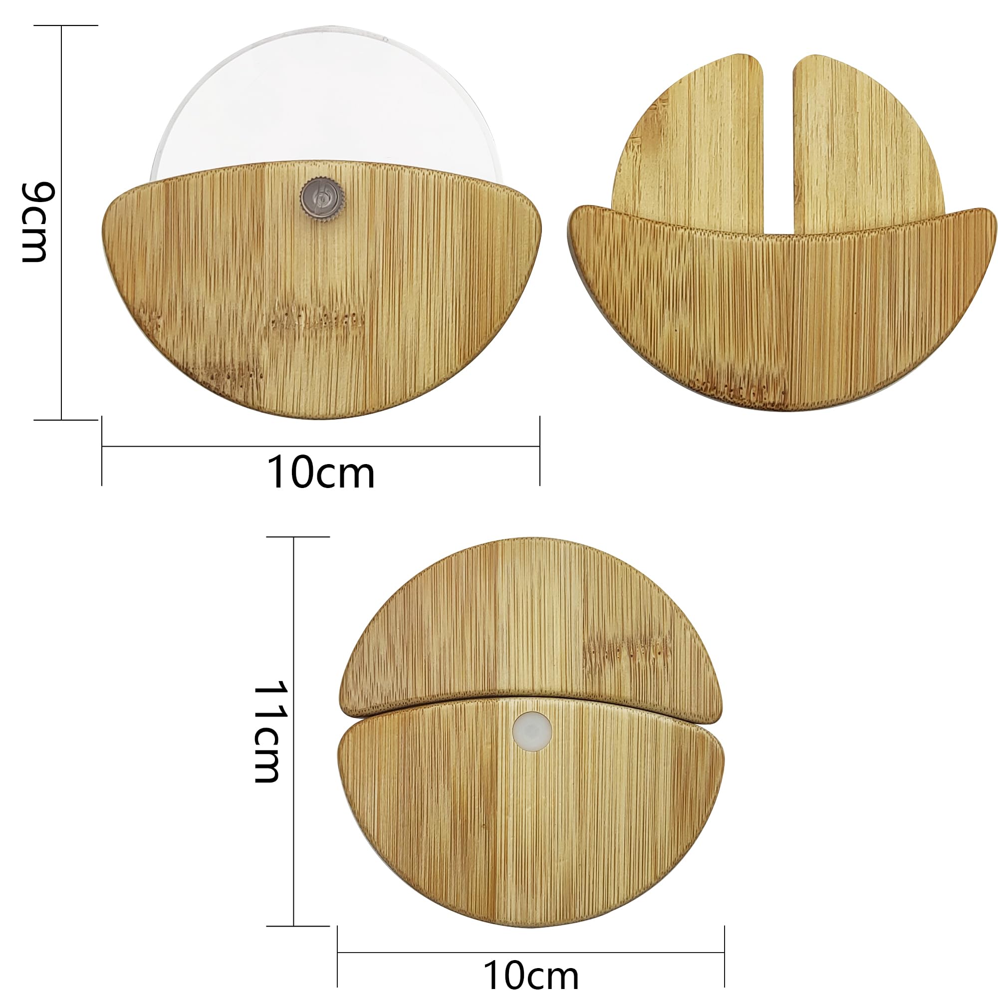 Premium Wooden Handle Pizza Cutter Wheel - Ultra Sharp Stainless Steel Blade with Removable Design - Easy Clean Pizza Slicer with Protective Case - Perfect for Home Kitchens, Pizza Parties & Restaurant Use