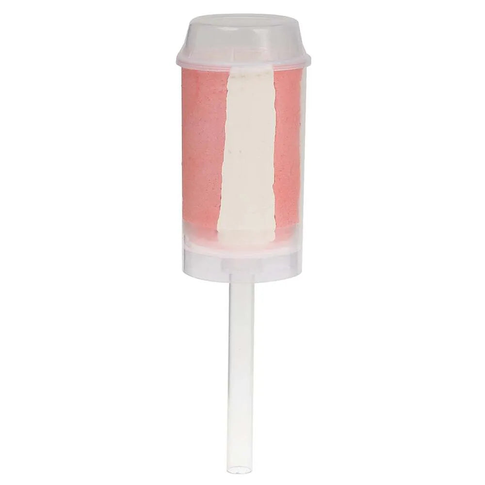 Clear Plastic Push-Up Container with Lid - Perfect for Cosmetics, Creams, and Travel Toiletries
