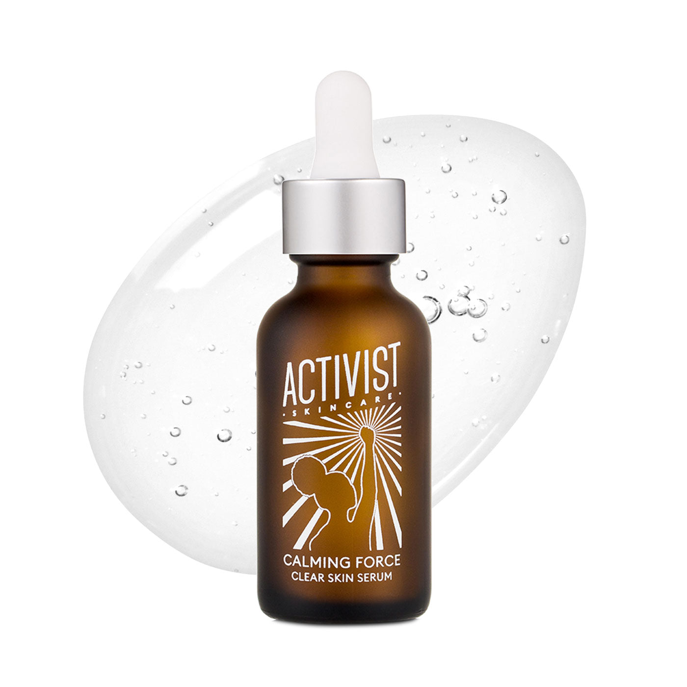 Calming Force Clear Skin Serum for Acne & Blemishes - Soothing Facial Treatment for Sensitive Skin | Perfect for Daily Skincare Routine & Post-Workout Care