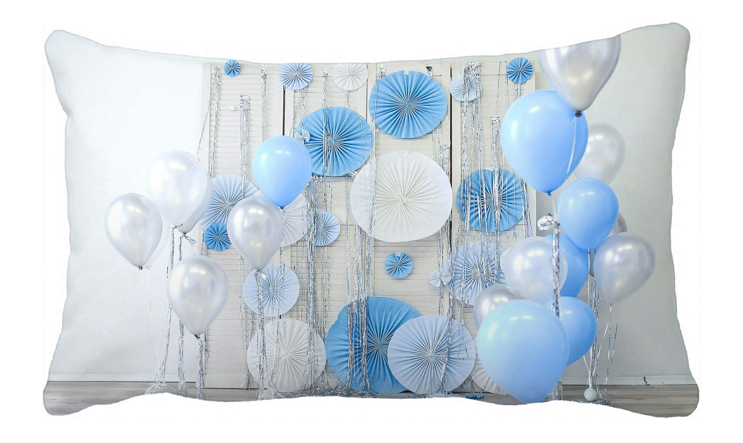 ABPHQTO Birthday Cake Pillow Cover - 20x30 Inch Decorative Cushion Case for Sofa, Bed & Home Decor - Soft & Durable Two-Sided Design (Perfect for Birthday Parties, Living Room Accents & Gift Giving)