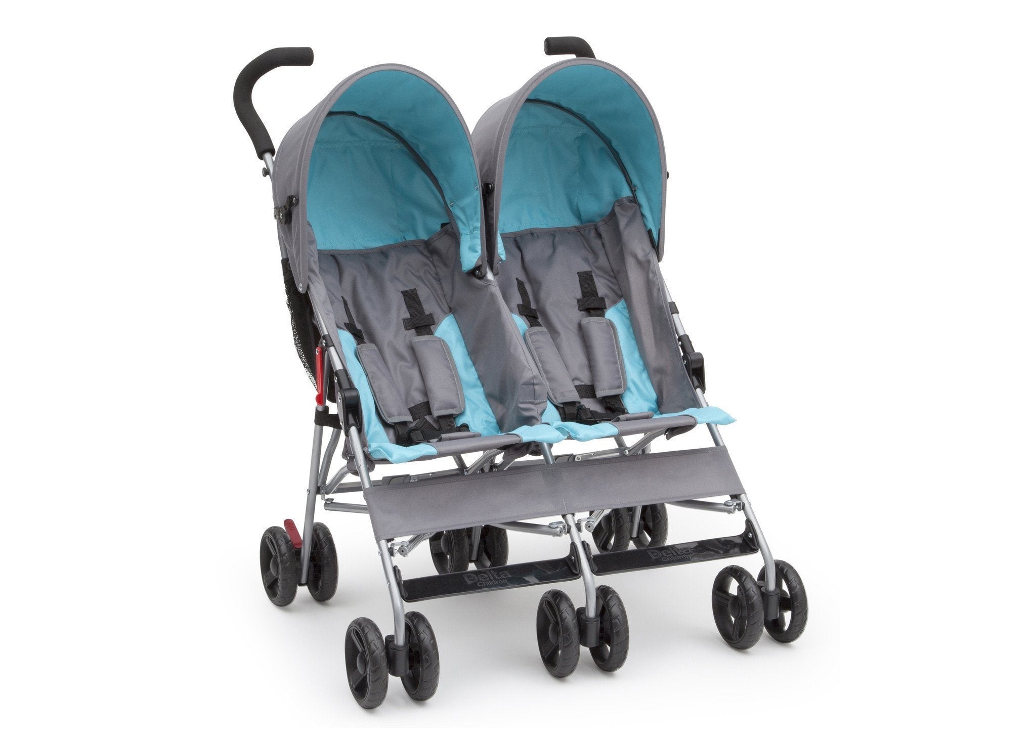 LX Side by Side Double Stroller for Twins - Lightweight & Compact Design for Easy Maneuvering - Perfect for Shopping, Travel, and Outdoor Adventures