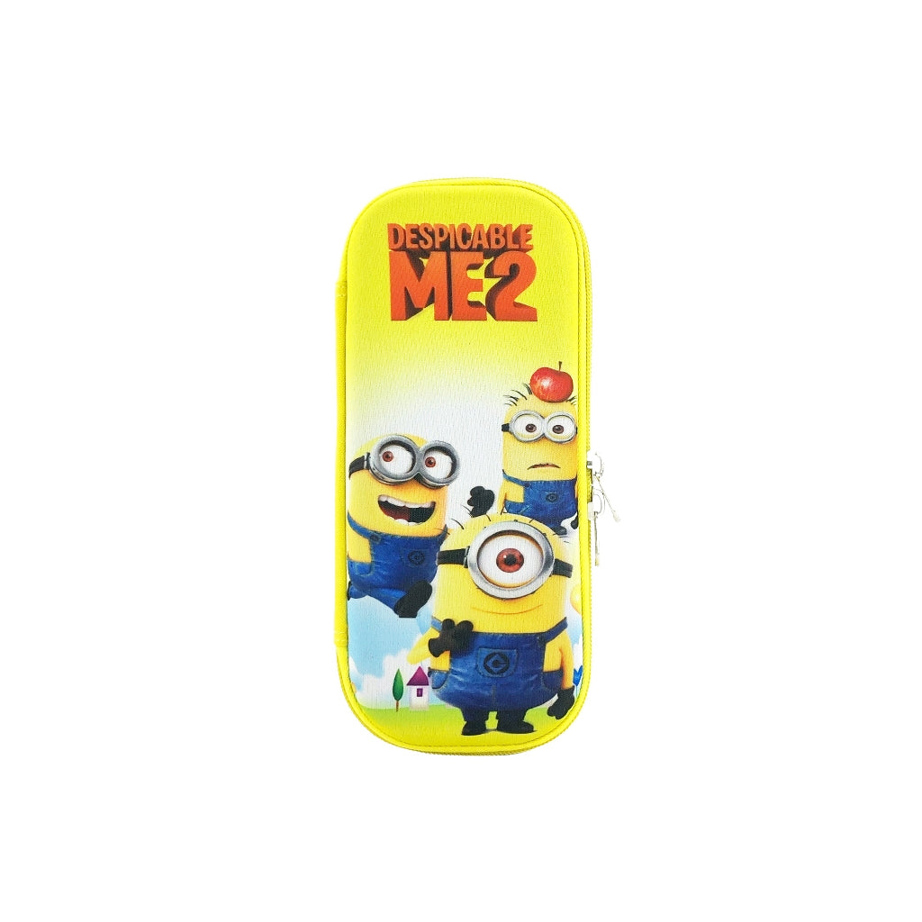 Minion Pencil Case - Cute & Durable School Supplies for Kids - Perfect for Back to School, Office & Travel Organization