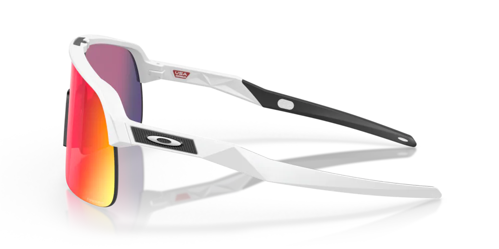 Oakley Sutro Lite Matte White Sunglasses with Prizm Road Lens - Perfect for Cycling, Running & Outdoor Sports