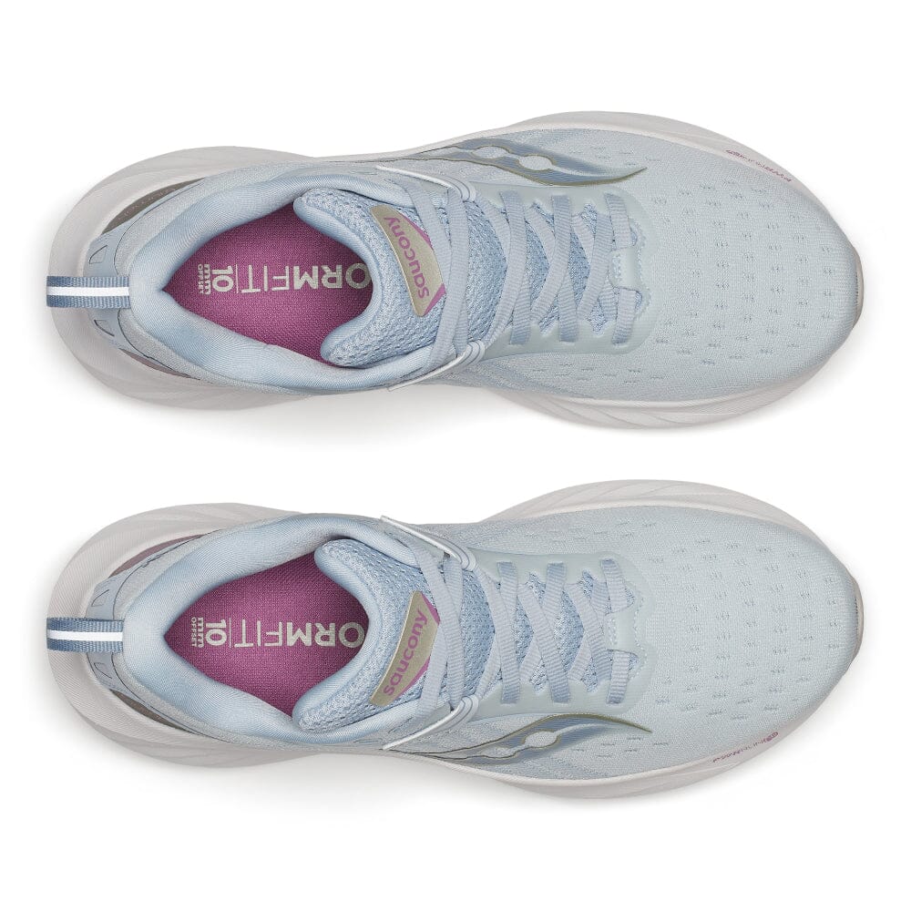 Saucony Women's Triumph 22 Running Shoes - Lightweight Cushioned for Long Distance & Marathon Training - Perfect for Road Running, Gym Workouts & Daily Jogging