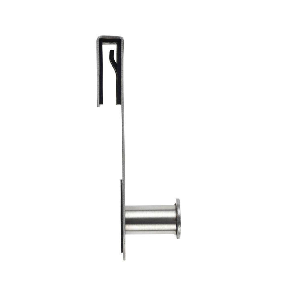 Celano Single Shower Hook - Premium Stainless Steel Bathroom Accessory for Hanging Towels, Robes & Shower Curtains - Perfect for Bathroom, Spa & Gym Organization