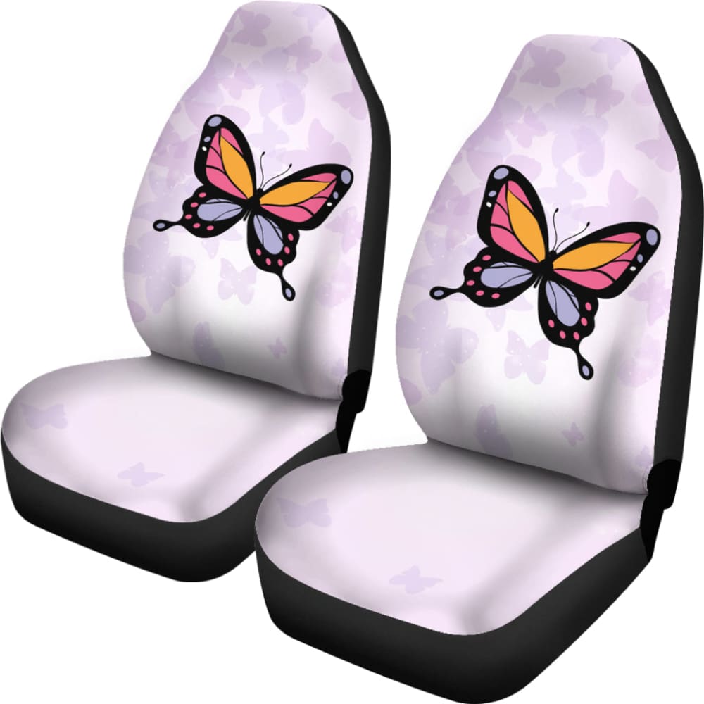 Colorful Butterfly Car Seat Covers - Soft & Breathable Universal Fit for Cars, SUVs & Trucks - Protect Seats from Wear & Pets - Perfect for Road Trips & Daily Commute
