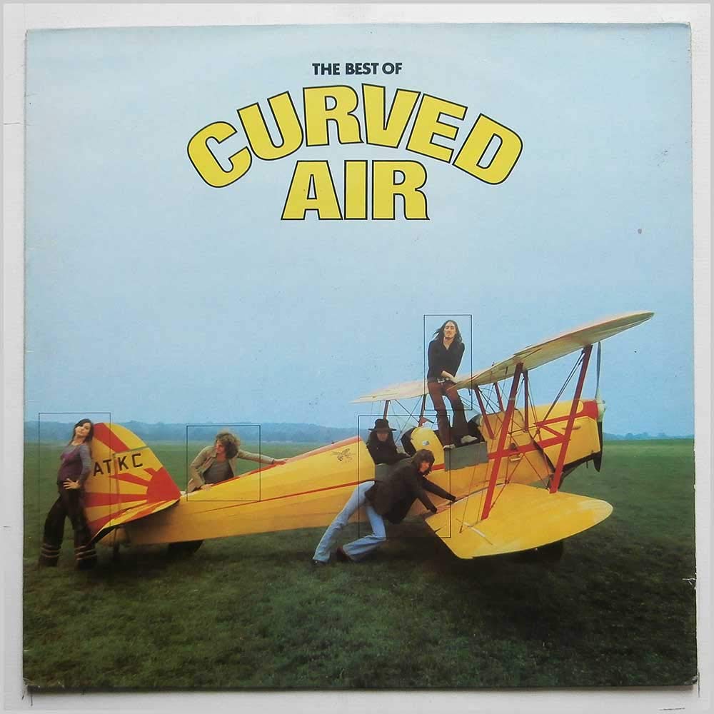 Curved Air Greatest Hits Vinyl LP Record - Classic Progressive Rock Music for Collectors & Audiophiles | Perfect for Home Listening & Vinyl Enthusiasts