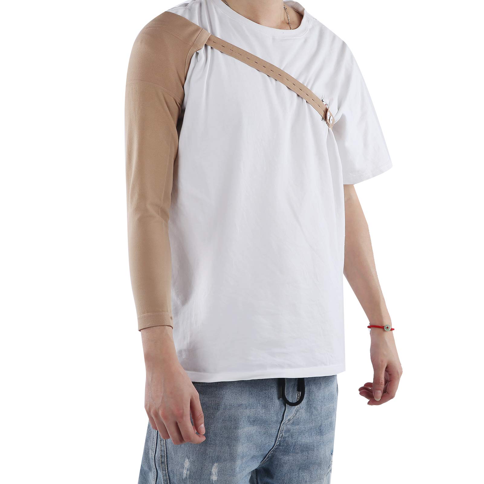 Medical Compression Arm Sleeve for Lymphedema Relief - Post Mastectomy Recovery Sleeve with Elastic Support for Arm Swelling (XL) - Ideal for Daily Wear, Exercise & Post-Surgery Comfort