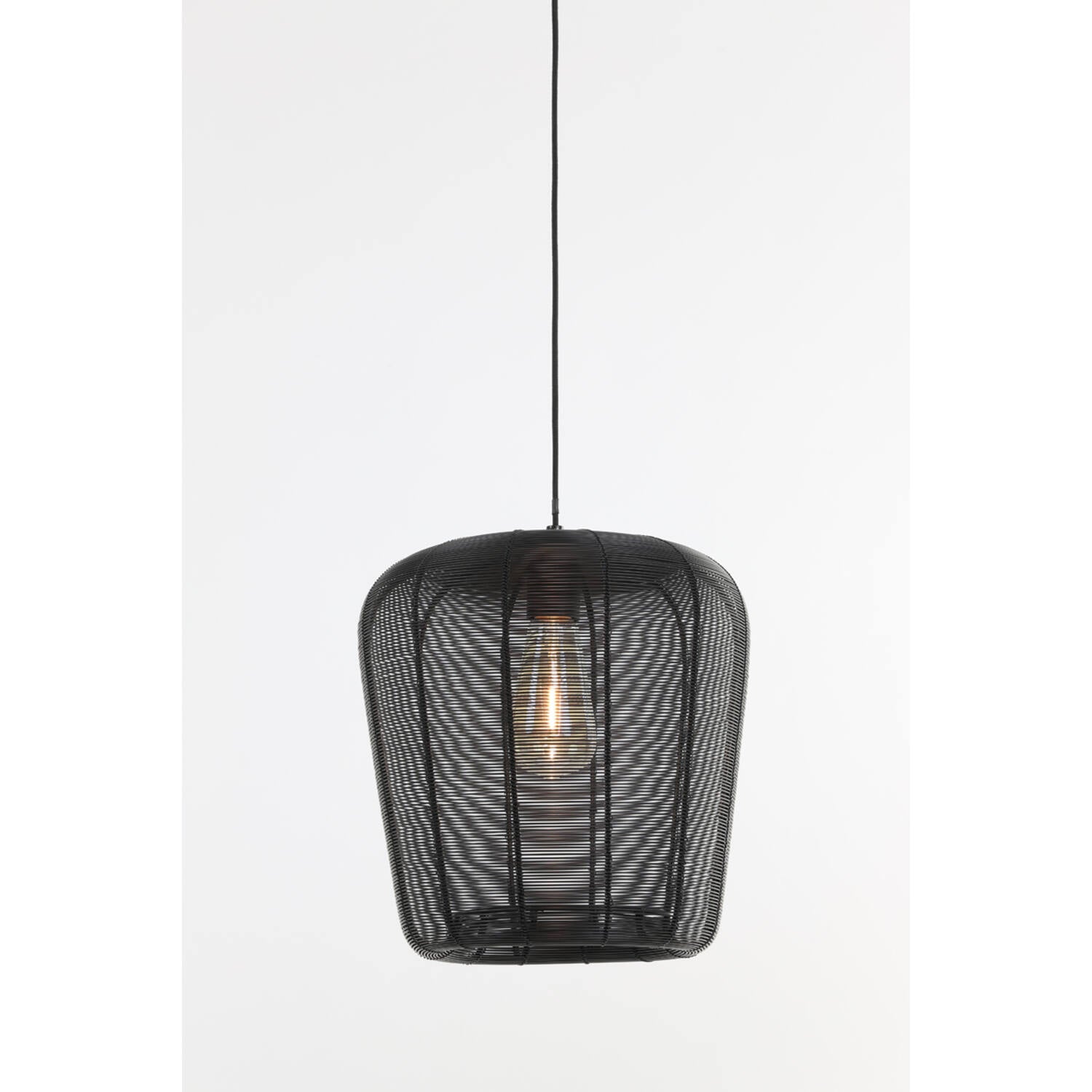 Adeta 1 Liter Pendant Light Fixture in Matt Black and Gold - Various Sizes for Dining Room, Kitchen Island, or Entryway Lighting