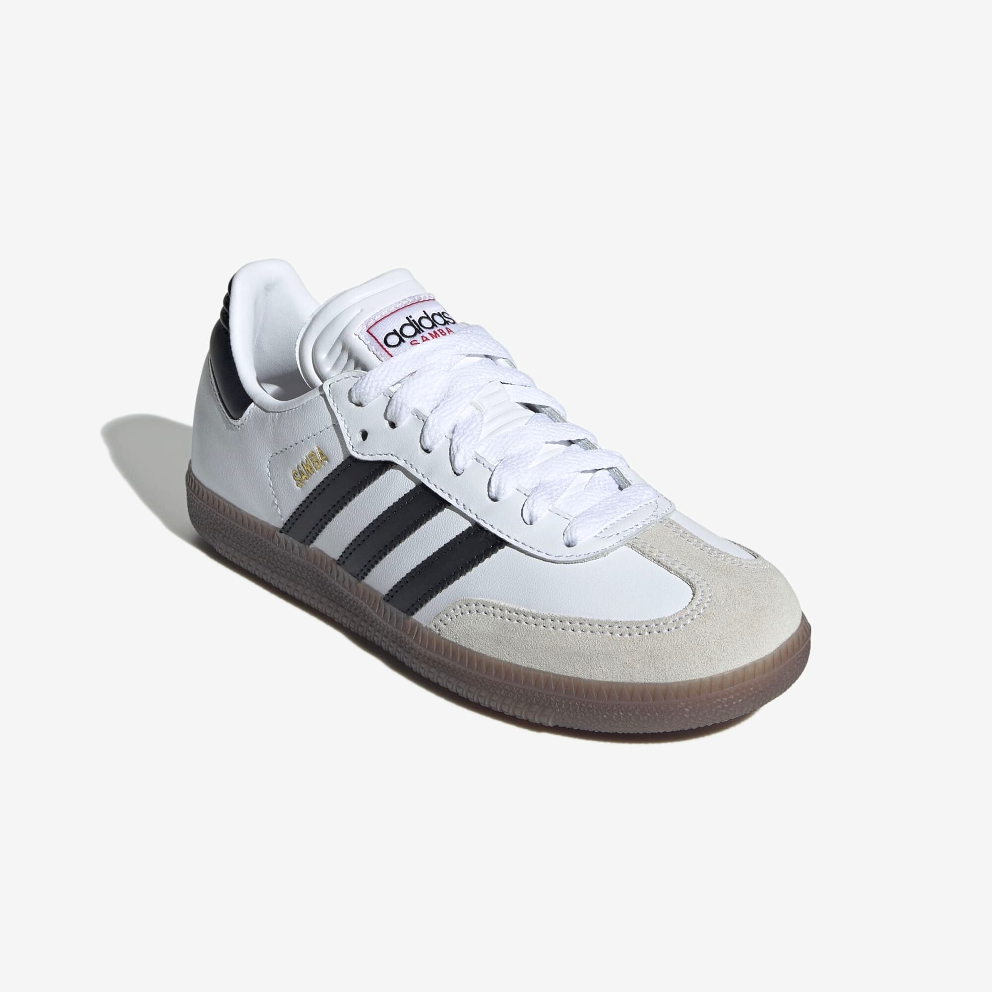 adidas Jr. Samba Classic Soccer Shoes for Kids - Comfortable Youth Sneakers for School, Sports & Casual Wear | Perfect for Soccer Training, Gym Class & Everyday Play