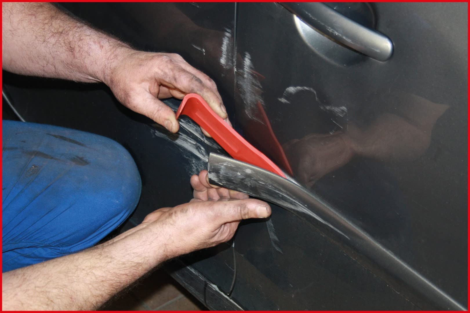 KS Tools 911.8205 Plastic Wedge Set (11pcs) for Auto Repair & Maintenance