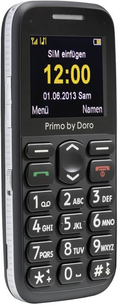 Doro Primo 366 Unlocked Smartphone - Senior Friendly Mobile Phone with Large Buttons, Hearing Aid Compatible, Emergency SOS - Perfect for Elderly & First-Time Users (SIM Free)
