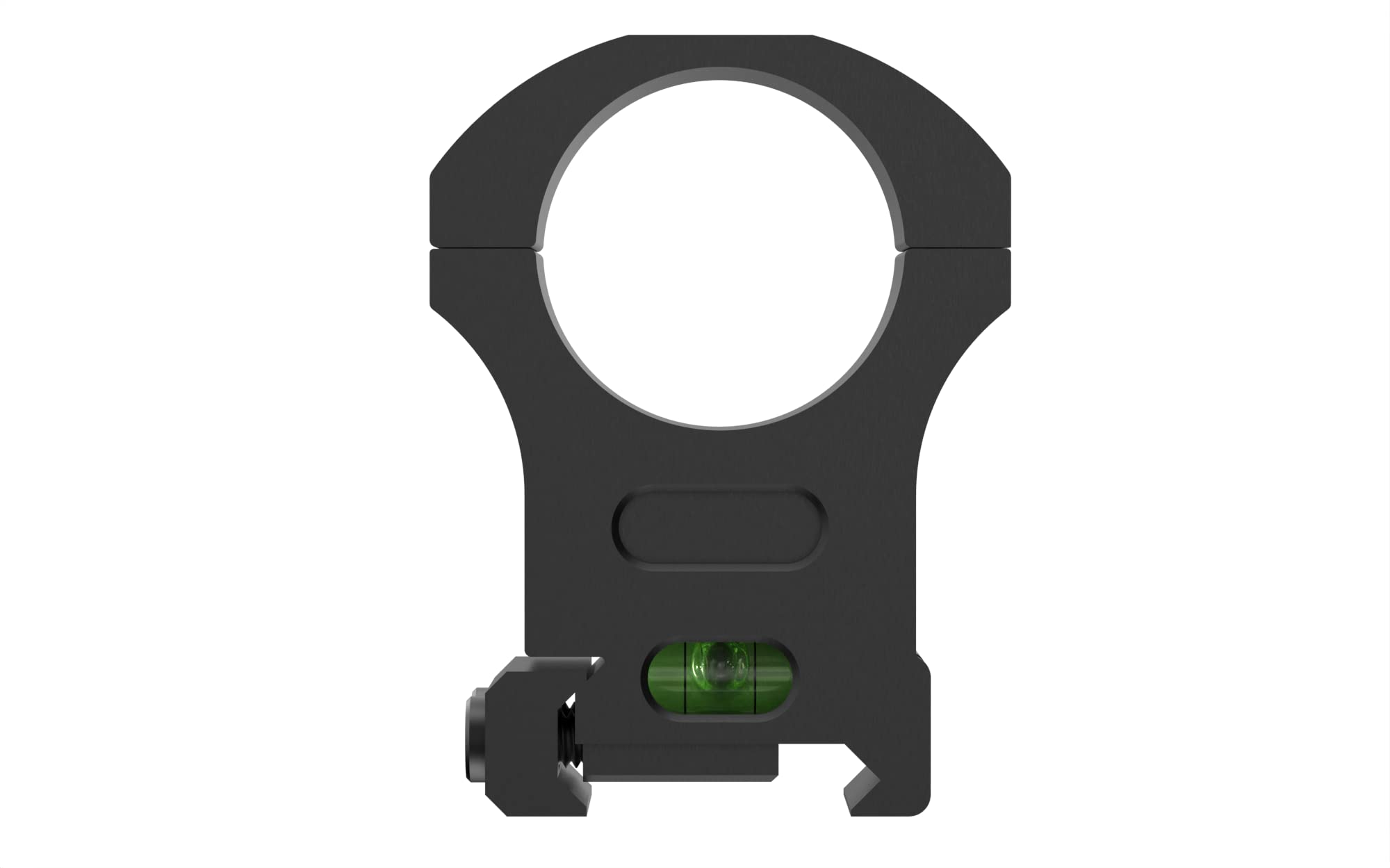 Monstrum Precision Picatinny Scope Rings with Integrated Level Bubble - 1 Inch Diameter for Rifle Scopes | Perfect for Hunting, Target Shooting & Long Range Precision