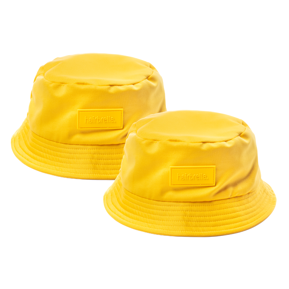 Unisex Satin-Lined Bucket Hat Bundle (2 Pack) - UV Protection & Hair Protection for Outdoor Activities, Beach, Hiking & Travel