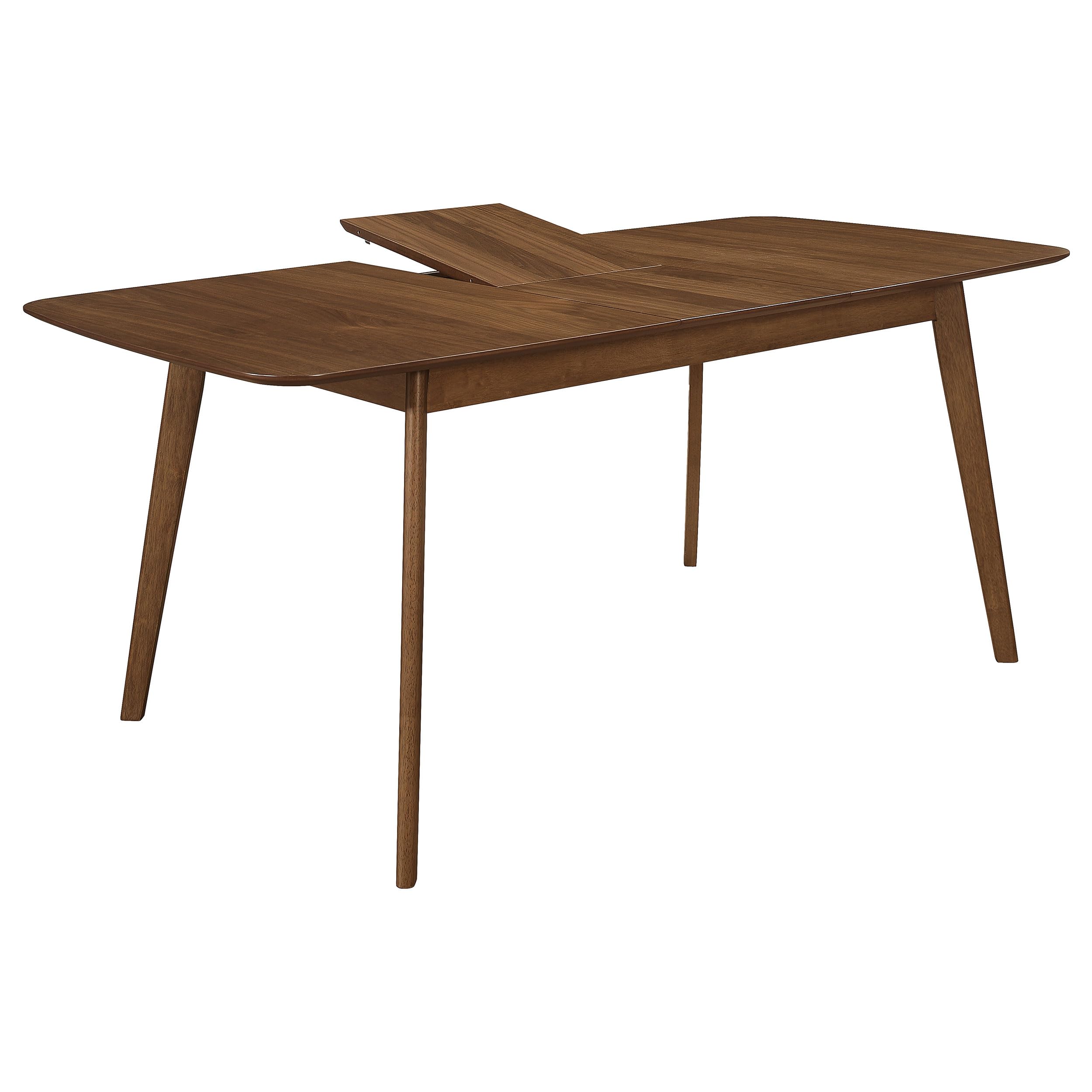 Natural Walnut Coaster Dining Table - 106591 - Perfect for Small Spaces, Apartments & Breakfast Nooks