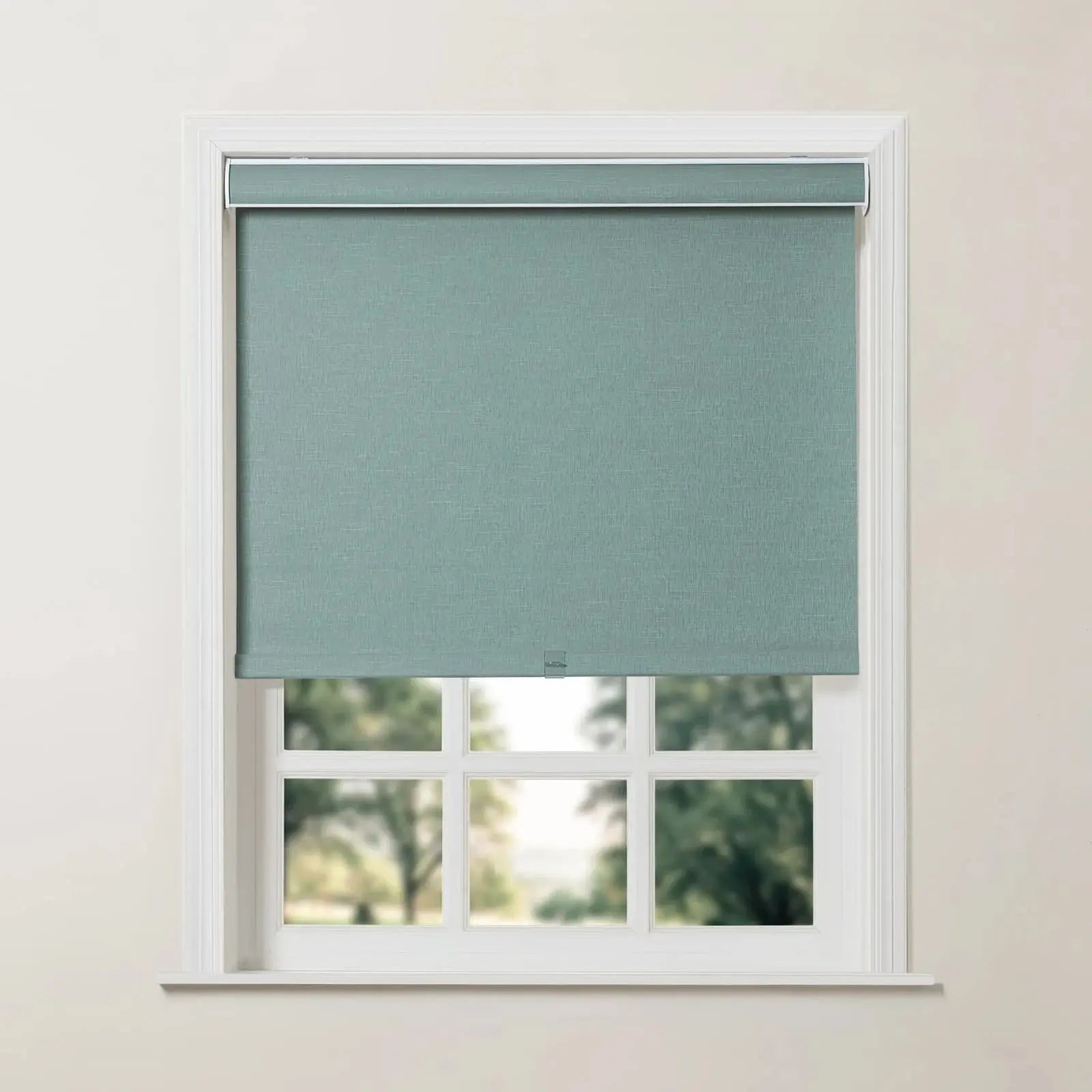 Blackout Cordless Roller Shades for Windows - Room Darkening Window Treatments for Bedroom, Nursery & Home Theater - Premium Fabric by Alvin Boutique