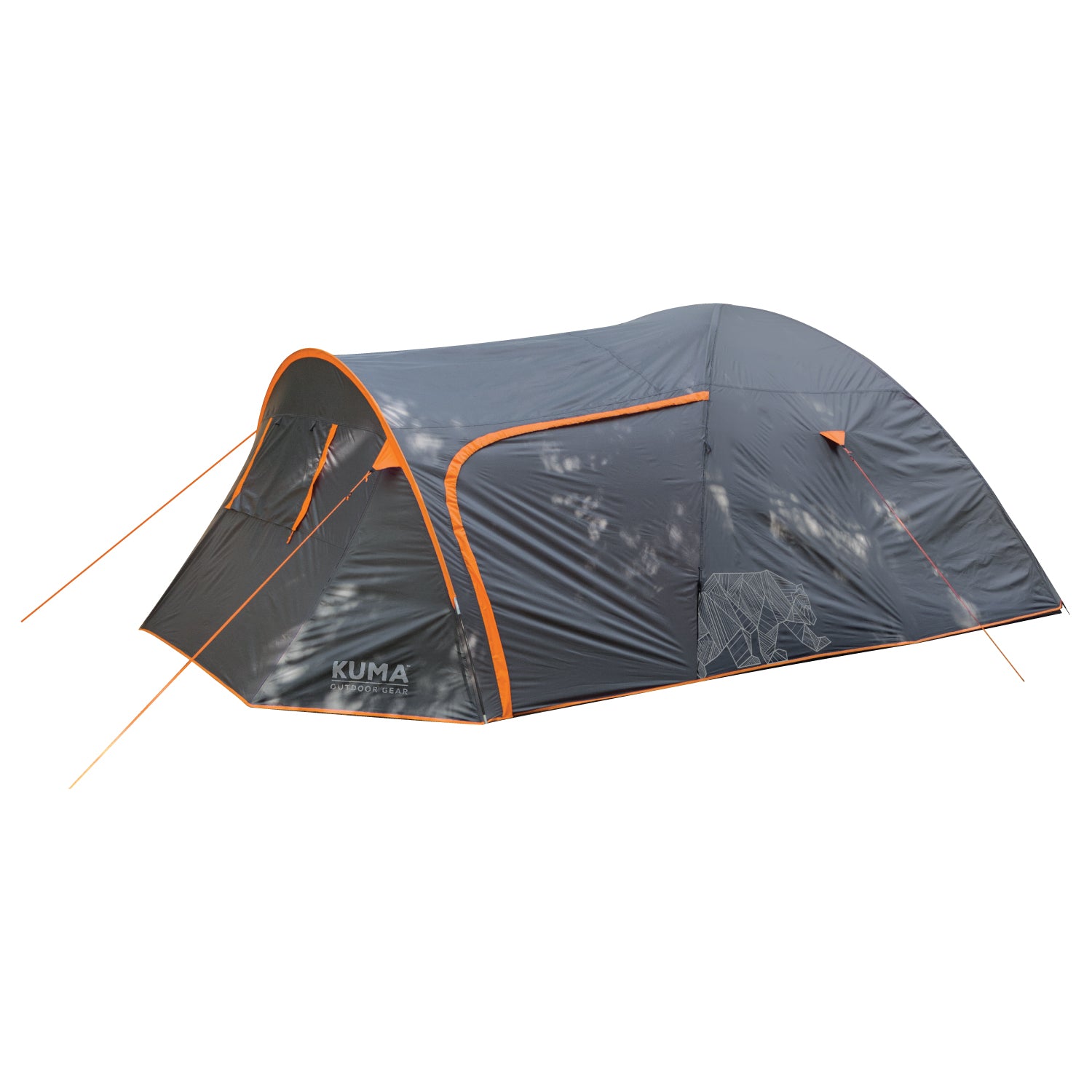 Kuma Bear Den 5-Person Camping Tent - Lightweight Waterproof Family Tent for Outdoor Adventures, Hiking & Backpacking