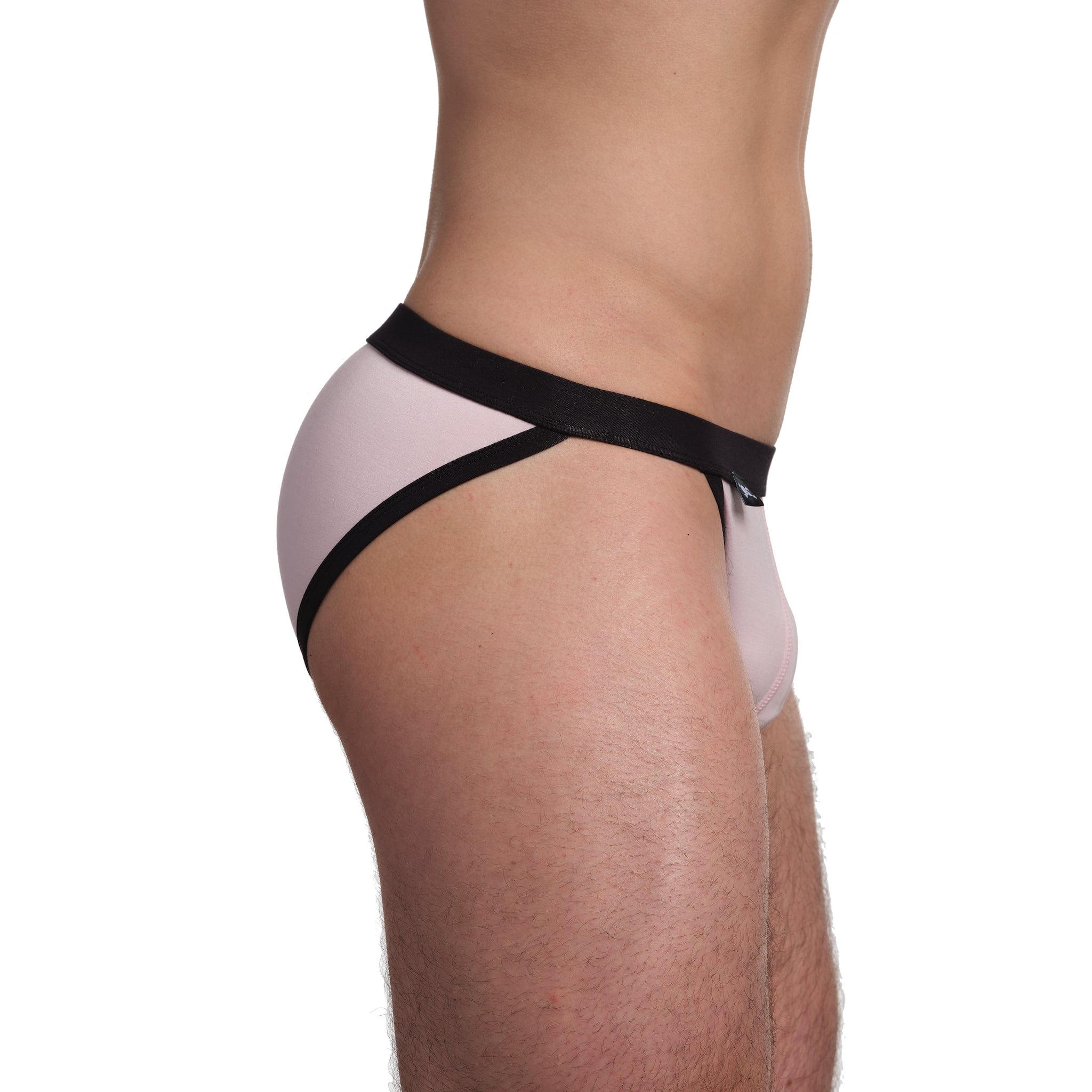 Just The Bones Cloud Sport Brief Pink - Comfortable Women's Underwear for Yoga, Running & Active Lifestyle